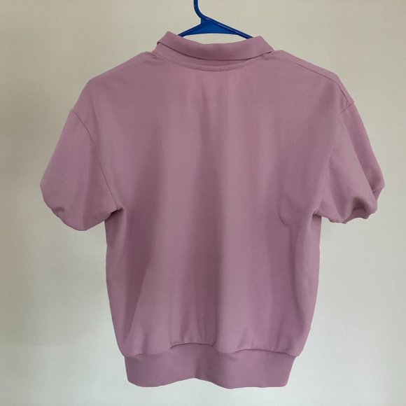 Everlane The Oversize Polo in Lilac - Picture 5 of 6